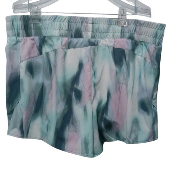 Avia Women's Running Shorts Bike Liner Grayed Teal Size XXL (20) - Picture 2 of 10